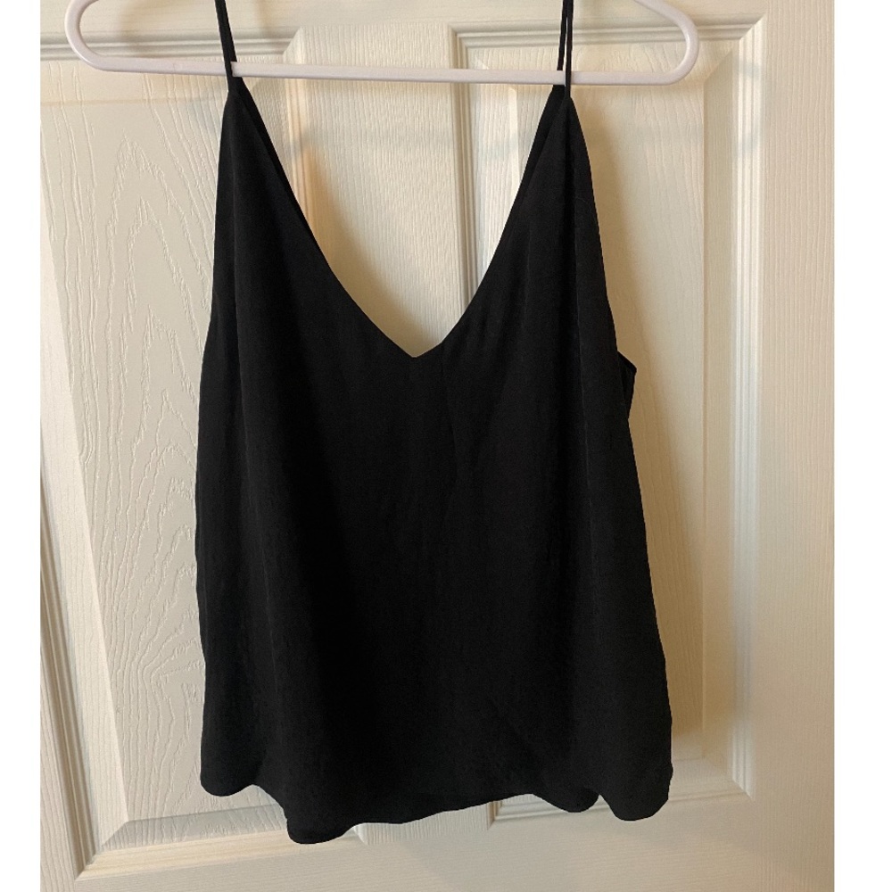 Black Dot Patterned Top